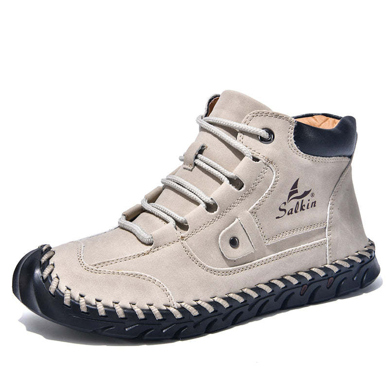 ⏰Limited Time Offer 70% OFF - Men’s Comfortable Orthopedic Leather Boots