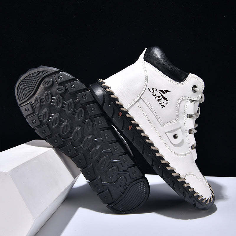 ⏰Limited Time Offer 70% OFF - Men’s Comfortable Orthopedic Leather Boots