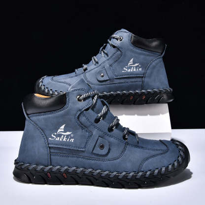 ⏰Limited Time Offer 70% OFF - Men’s Comfortable Orthopedic Leather Boots