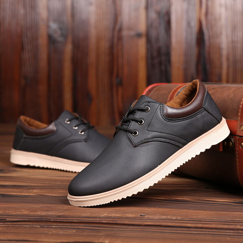 Men's Casual Versatile Leather Shoes