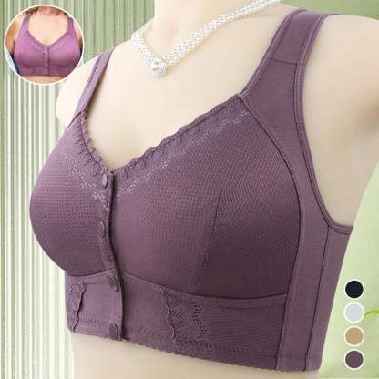 🌹Front Closure Breathable Bra🎀(Please Add 3/5 pcs to your Cart😍)