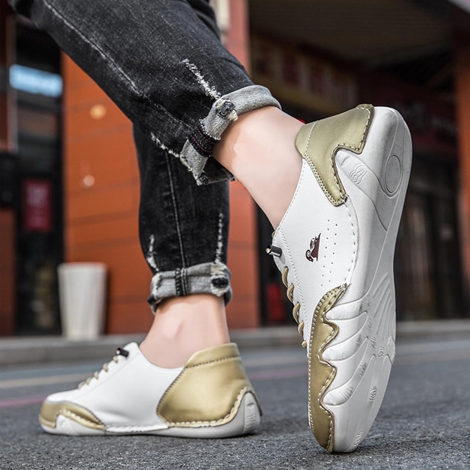 ⏰Promotion 60% OFF- Men's orthopedic shoes comfortable genuine leather walking shoes