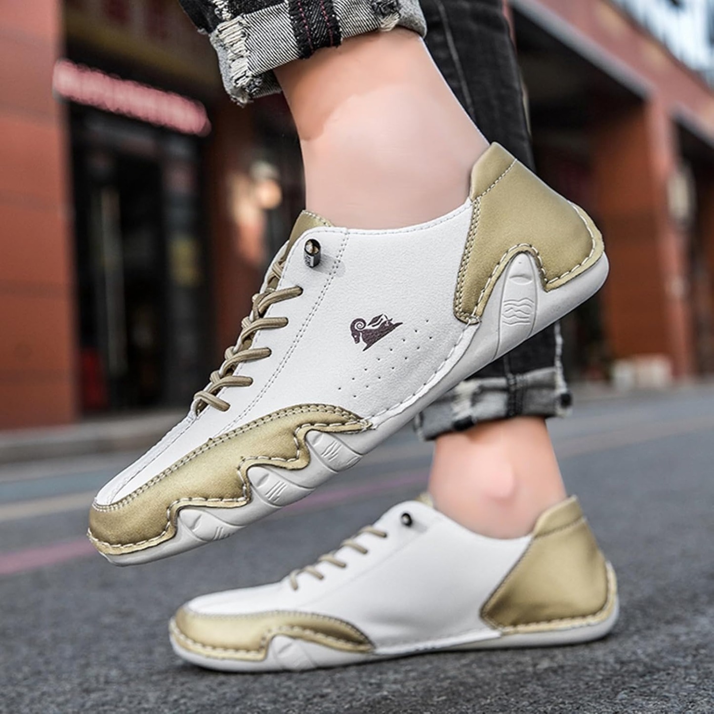 ⏰Promotion 60% OFF- Men's orthopedic shoes comfortable genuine leather walking shoes