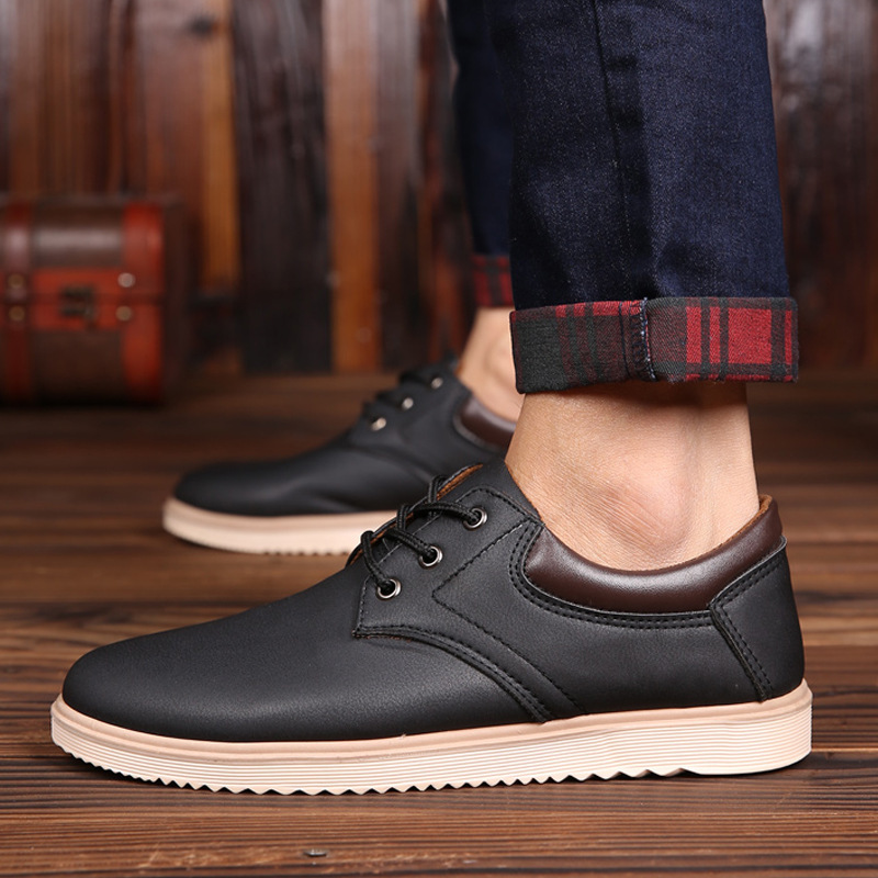 Men's Casual Versatile Leather Shoes