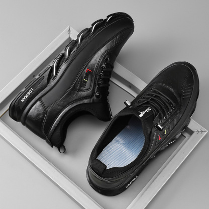 ⏰Limited Time Sale 70% OFF-Men's Casual Fashion Orthopedic Hiking Shoes – Anti-Puncture, Anti-Collision, Non-Slip Arch Support  Leather Outdoor Sports Shoes for All-Terrain Performance