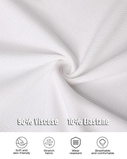 Built-in Bra 2 Piece Athletic Tank Tops for Women Ribbed Tank Top