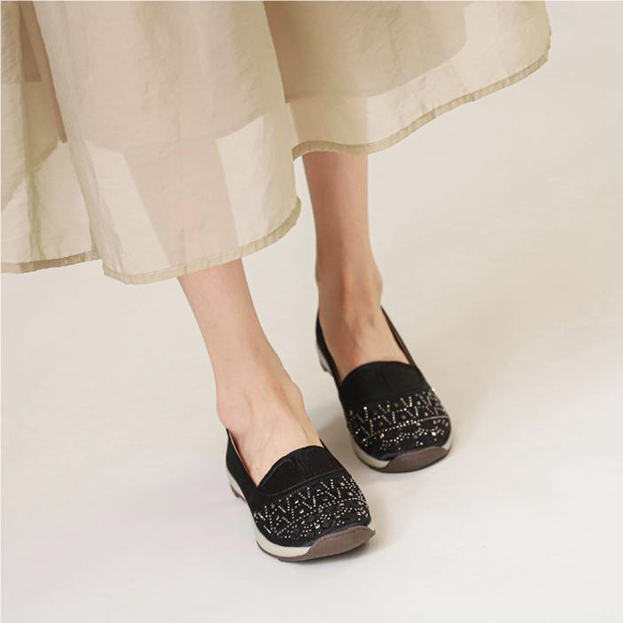 🥿48% OFF !!!✨Clearance!!✨Women's Daily Comfortable Lightweight Breathable Arch Support Slip-On Sneakers