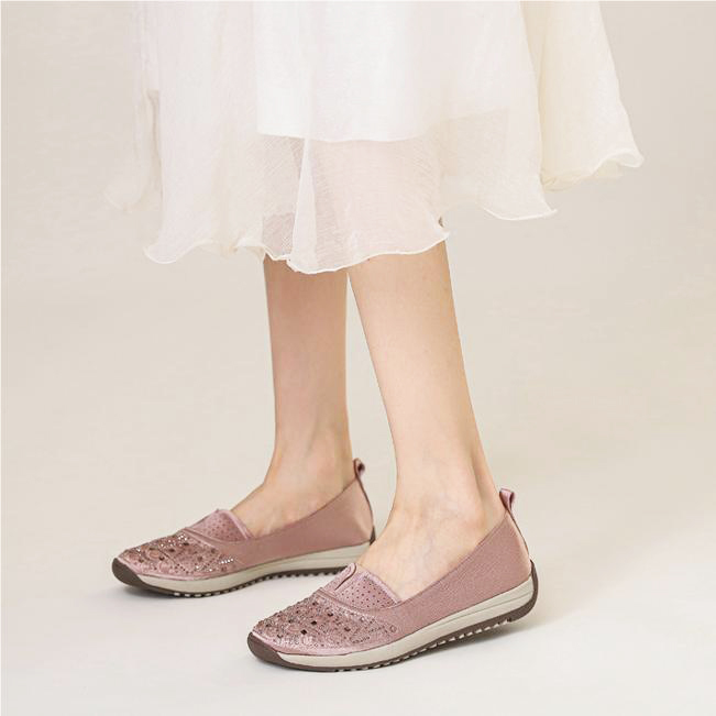🥿48% OFF !!!✨Clearance!!✨Women's Daily Comfortable Lightweight Breathable Arch Support Slip-On Sneakers