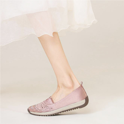 🥿48% OFF !!!✨Clearance!!✨Women's Daily Comfortable Lightweight Breathable Arch Support Slip-On Sneakers