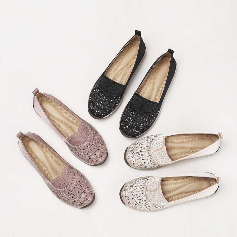 🥿48% OFF !!!✨Clearance!!✨Women's Daily Comfortable Lightweight Breathable Arch Support Slip-On Sneakers