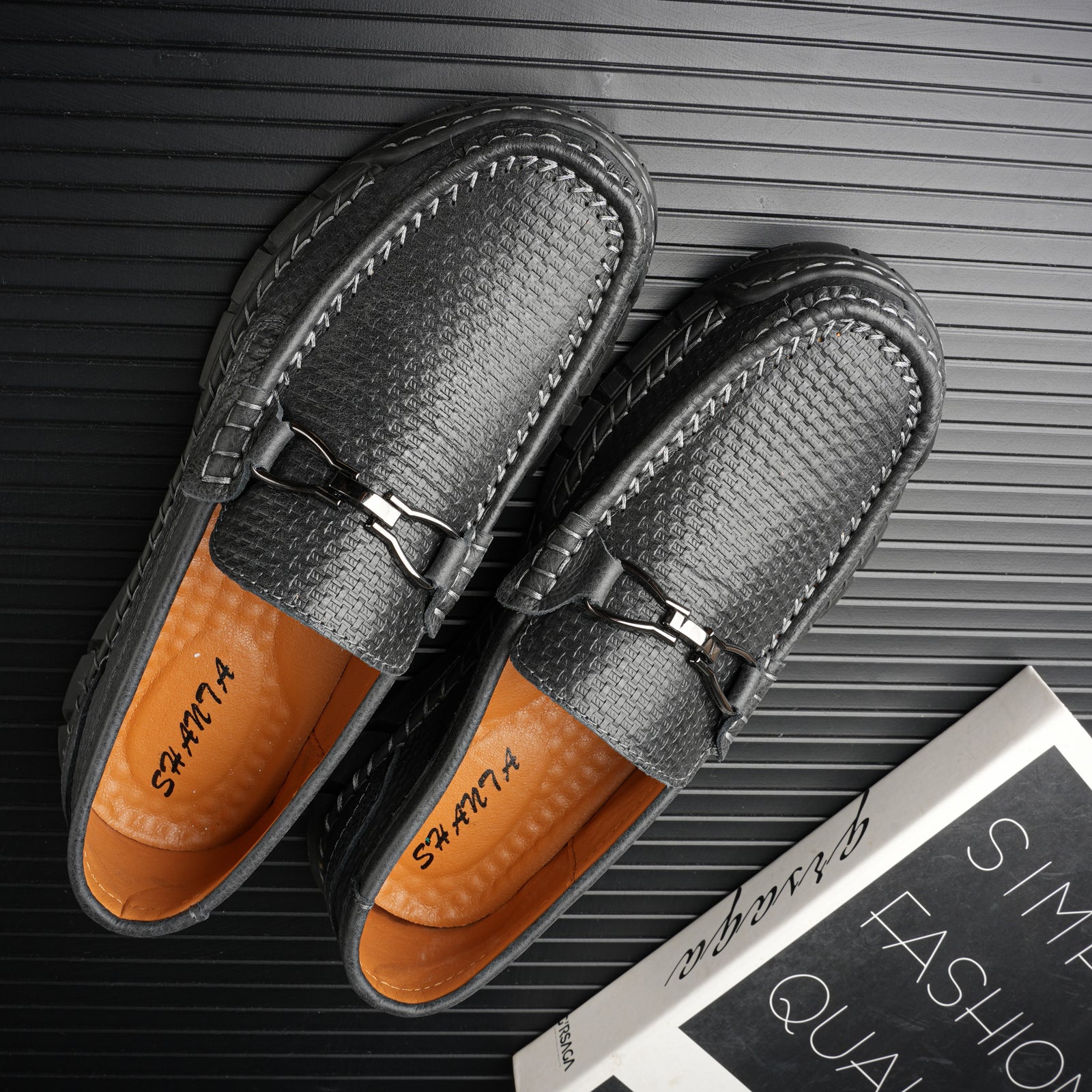 🔥Last Day 60% OFF🔥Men's genuine calfskin leather Slip-On Loafers