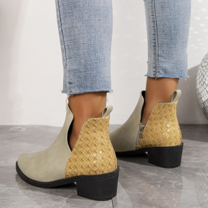 🌸🎉Trendy Must-Have! Only a Few Left!✨🥿💫Women's Commuter Lightweight Waterproof And Wear-Resistant Formal Boots