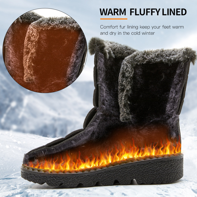 Early Winter Sales 70% OFF - Women's Waterproof Non-slip Warm Ankle Snow Boots