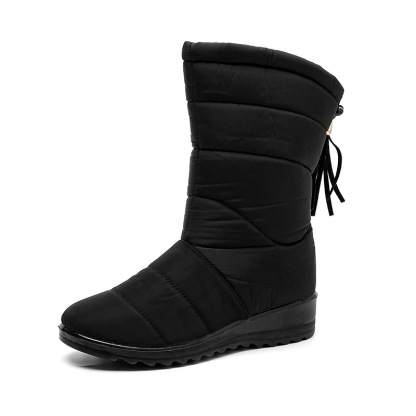 Women's Fringed Waterproof Snow Boots