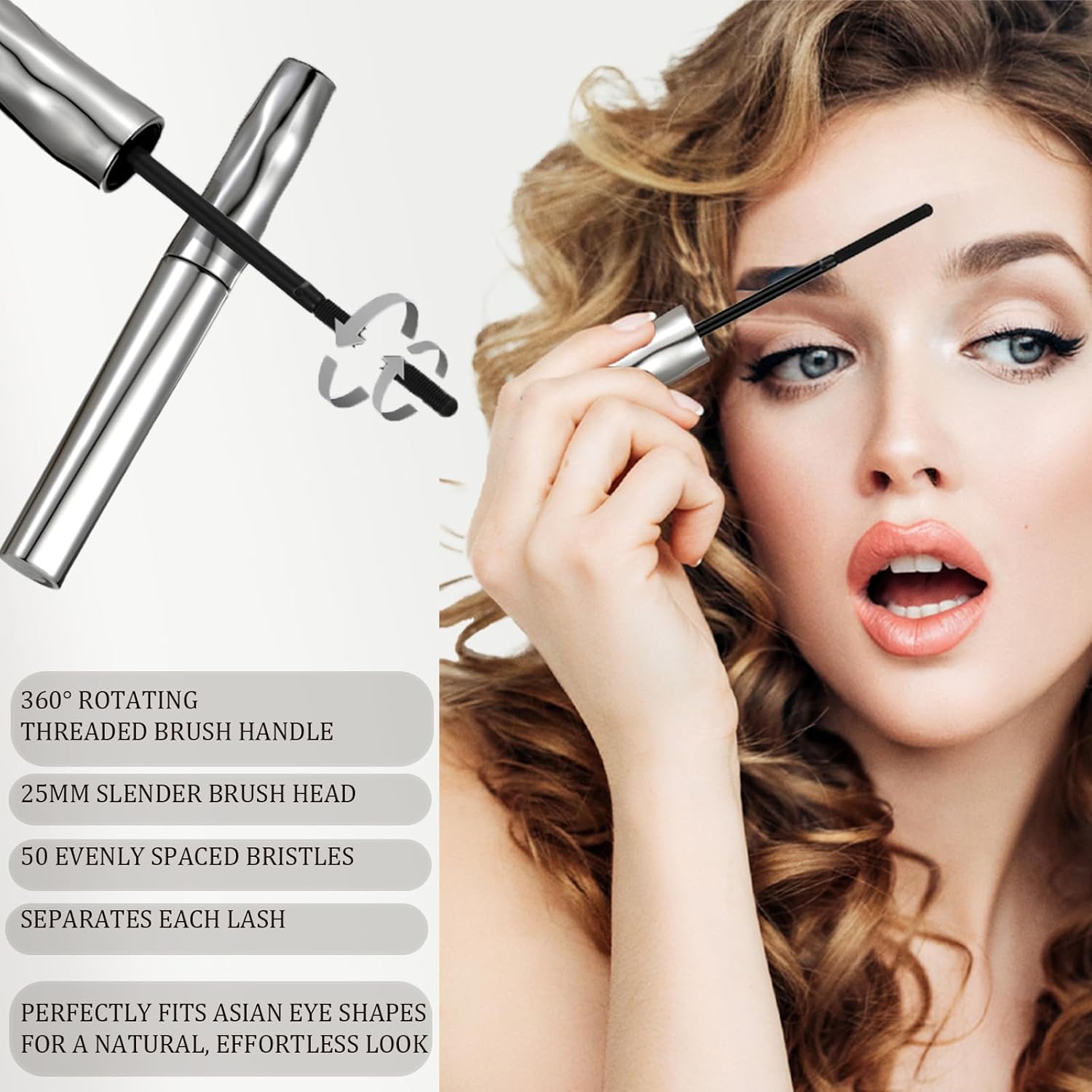 Buy 1 Get 1 Free ✨ Waterproof mascara primer and tubular mascara