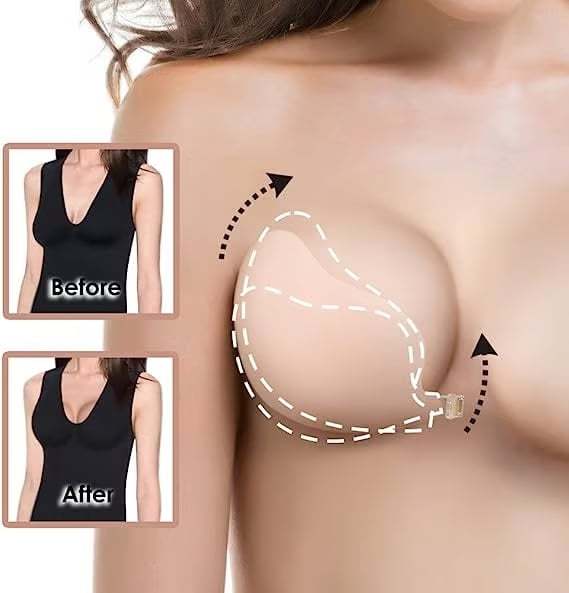 🌷Invisible Diva Strapless Backless Push up Bra