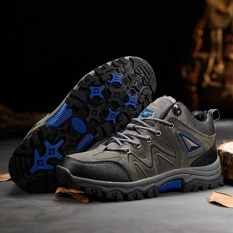 Men's Comfy Arch Support Lightweight Breathable Hiking Orthopedic Shoes