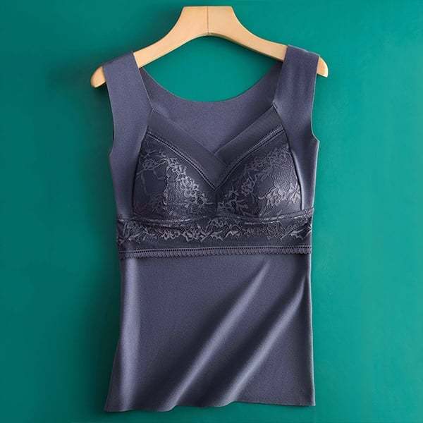 💃2-in-1 Built-in Bra Thermal Underwear
