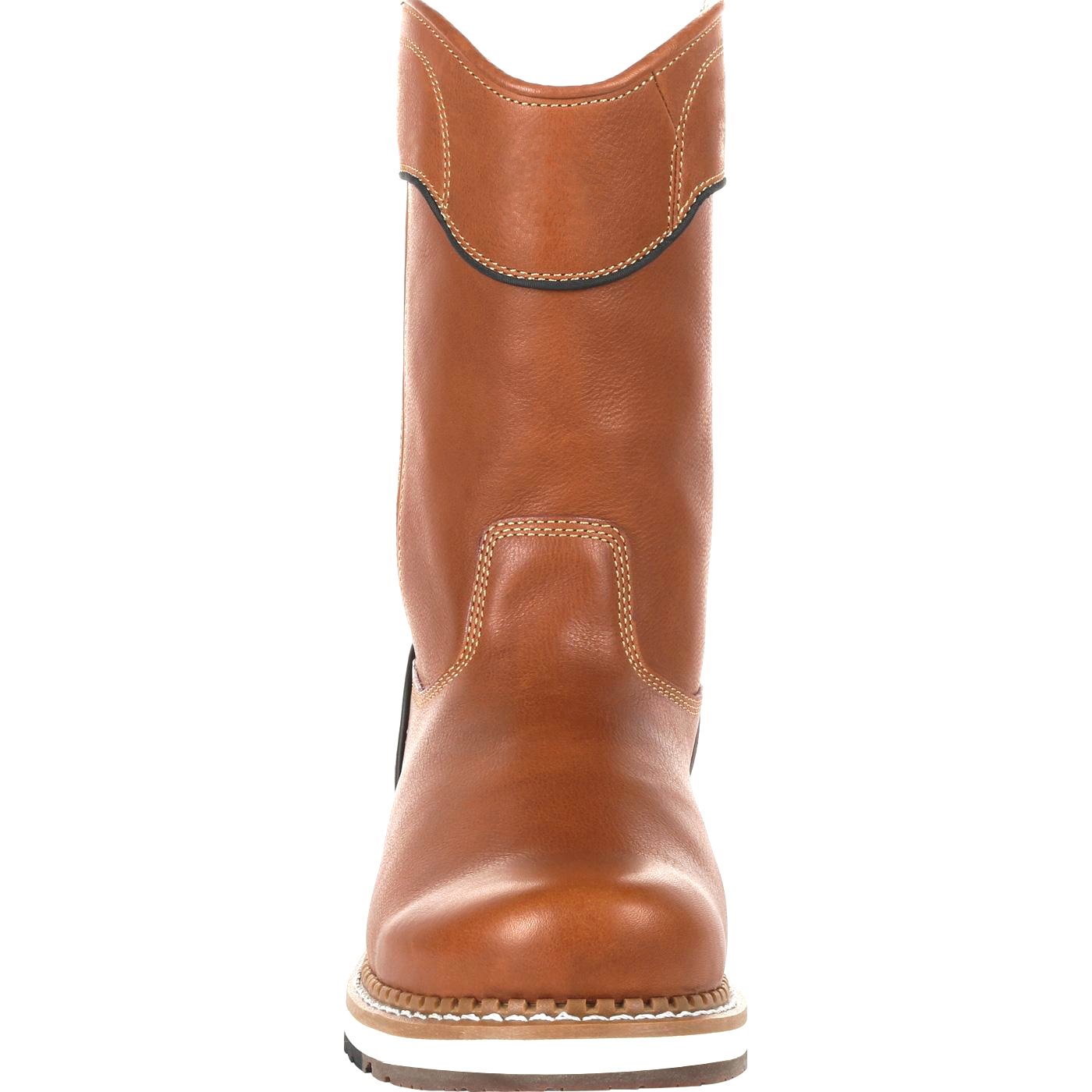 BUY 2 GET FREE SHIPPING - Men's Waterproof Side-zipper Wedge Work Boots