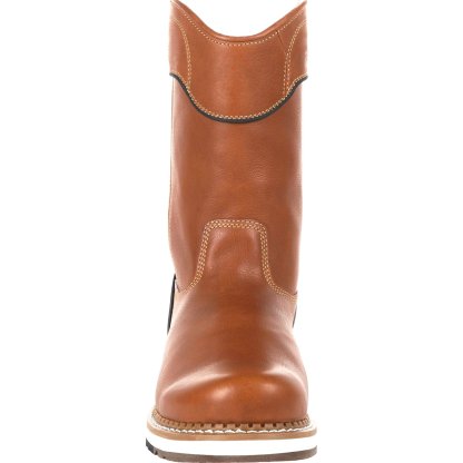 BUY 2 GET FREE SHIPPING - Men's Waterproof Side-zipper Wedge Work Boots