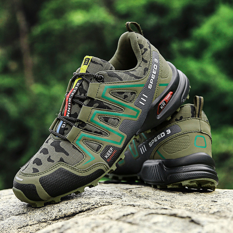 Men's Outdoor Hiking Sneakers - Wear-resistant Non-Slip Outdoor Shoes