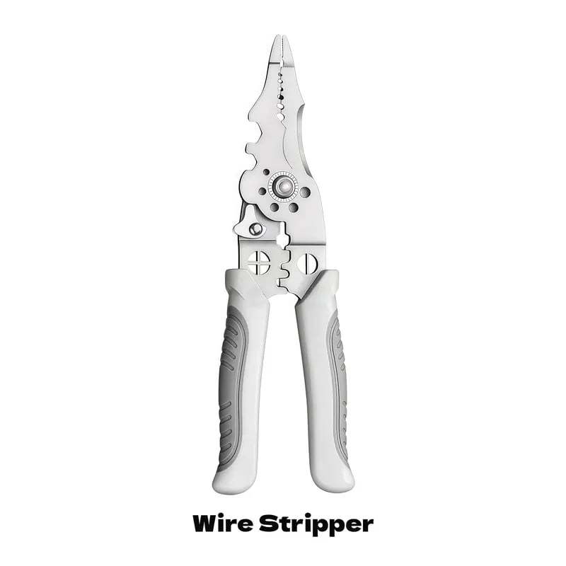 Universal Quick Lever Electrical Wire Connectors (24-12 AWG) Assortment (50/100Pcs) + Wire Stripper