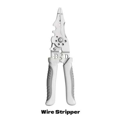 Universal Quick Lever Electrical Wire Connectors (24-12 AWG) Assortment (50/100Pcs) + Wire Stripper