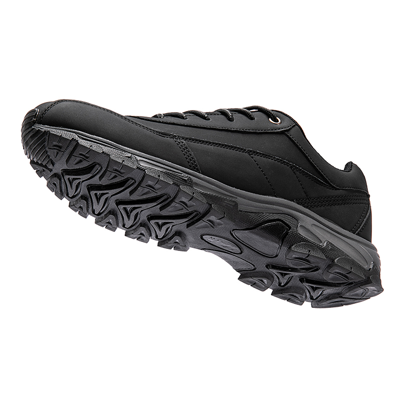 Men's Comfortable Leather Sneakers with Arch Support & Shock Absorption