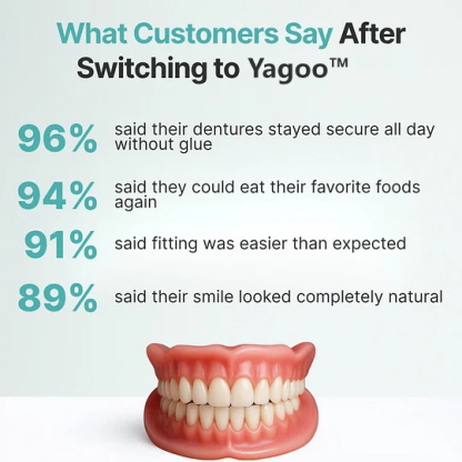 🎅CHRISTMAS HOT SALE-🏆Ends Today: 70% OFF! Yagoo™ Custom Custom-Fit Full Functional Dentures