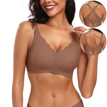 💖Seamless Scalloped Push-Up Bra