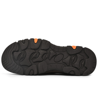 Men's Moccasin Comfort Sandproof, Wear-resistant Highly Elastic Walking Trainers