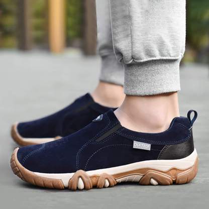 🔥Letzter Tag Aktion 69 % RABATT 🎁Bequeme Outdoor-Slipper für Herren zum Gehen, bequeme Ledersneaker zum Wandern