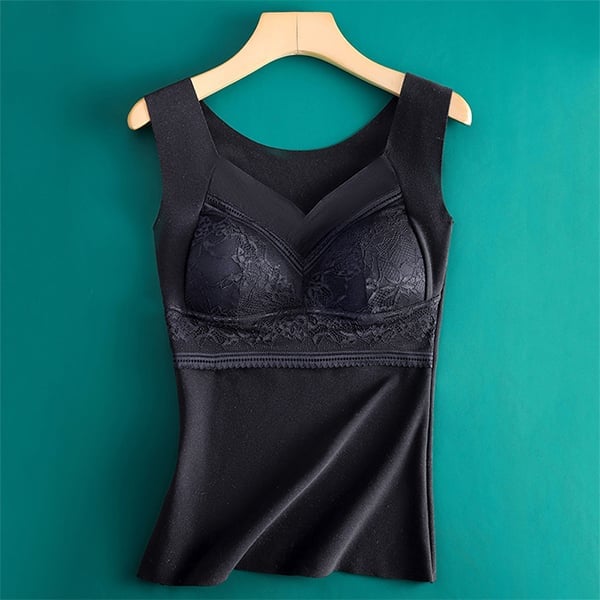 💃2-in-1 Built-in Bra Thermal Underwear