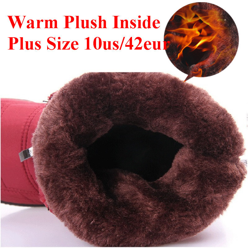 Women's Fringed Waterproof Snow Boots