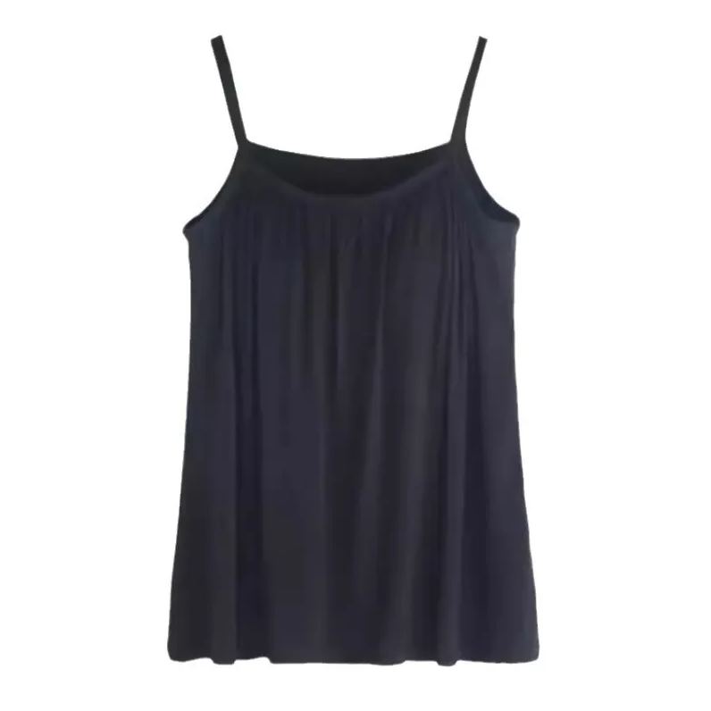Loose-fitting Tank Top With Built-in Bra