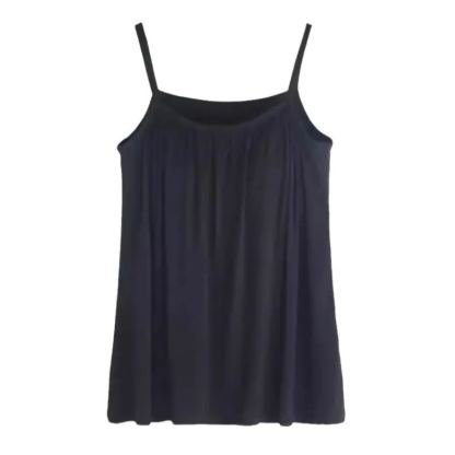 Loose-fitting Tank Top With Built-in Bra