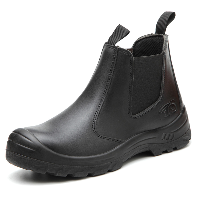 🏃👟Clearance!!🔥Last Hour!!🔥Men's Comfortable Waterd and Oilproof Steel-Toe Box Protecter Iron Workers Chelsea Boots