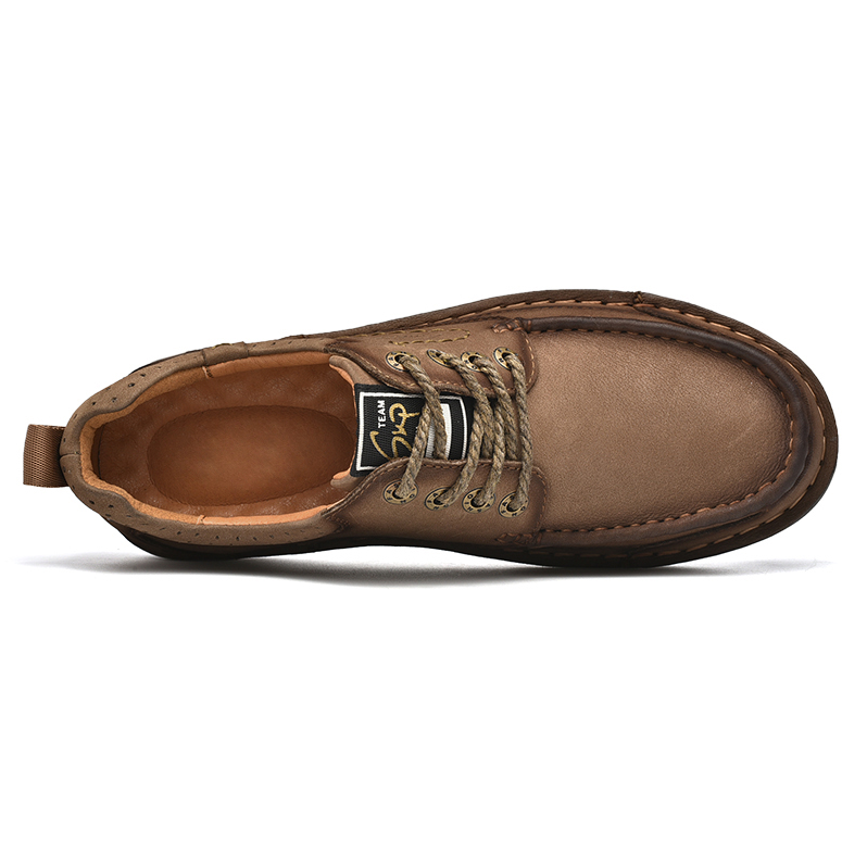 Men's Casual Shoes Tooling Large Toe Shoes