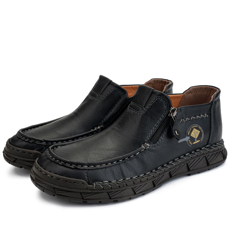 Men's Comfortable Slip-on Walking Shoes for Wide Toes