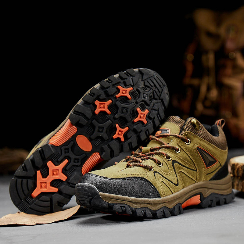 Men's Comfy Arch Support Lightweight Breathable Hiking Orthopedic Shoes