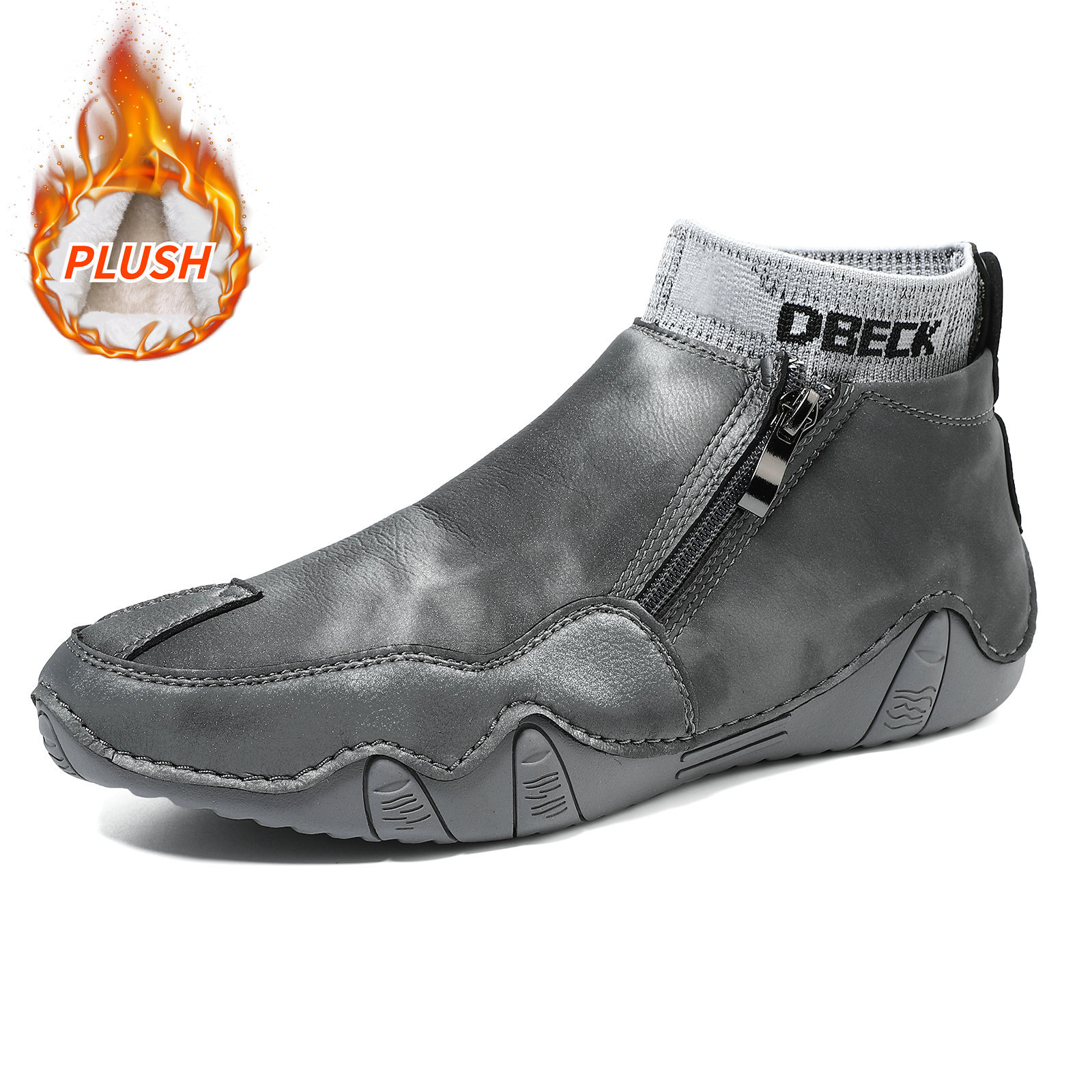 🔥🚀 Hot Sale! Limited Stock! 🌟👟💥Men's Versatile Lightweight Waterproof Insulated Breathable Slip-On Side-Zip Hunting Boots with Enhanced Traction for All-Terrain Comfort