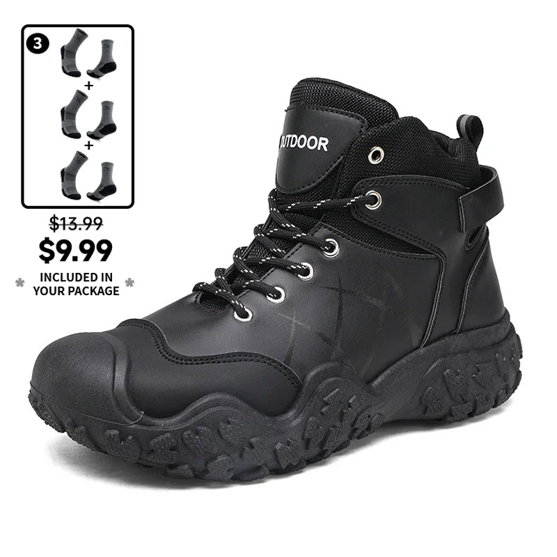 ⏰Limited Time Sale 70% OFF⏰Men's Outdoor Hiking Boots Work Boots - Ideal for Everyday Wear & Outdoor Adventures