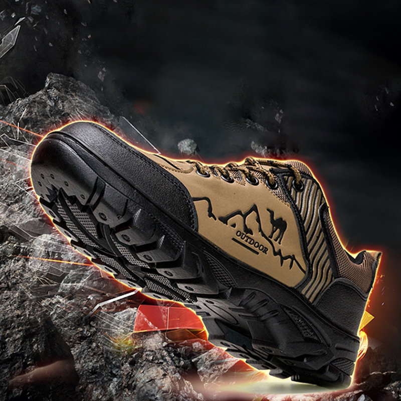 Men's Stylish Waterproof Non-slip Outdoor Hiking Shoes