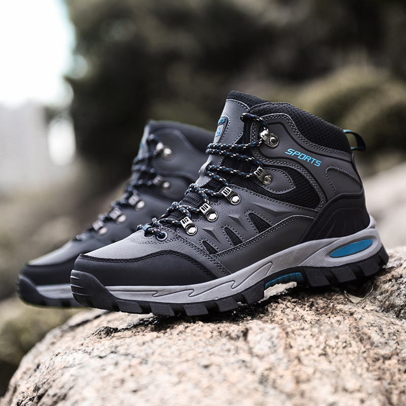 ⏰Limited Time Sale 70% OFF⏰Men's Orthopedic Arch Support Wide Toe Ankle Support Hiking Boots Waterproof Non-slip Anti-puncture Work Boots