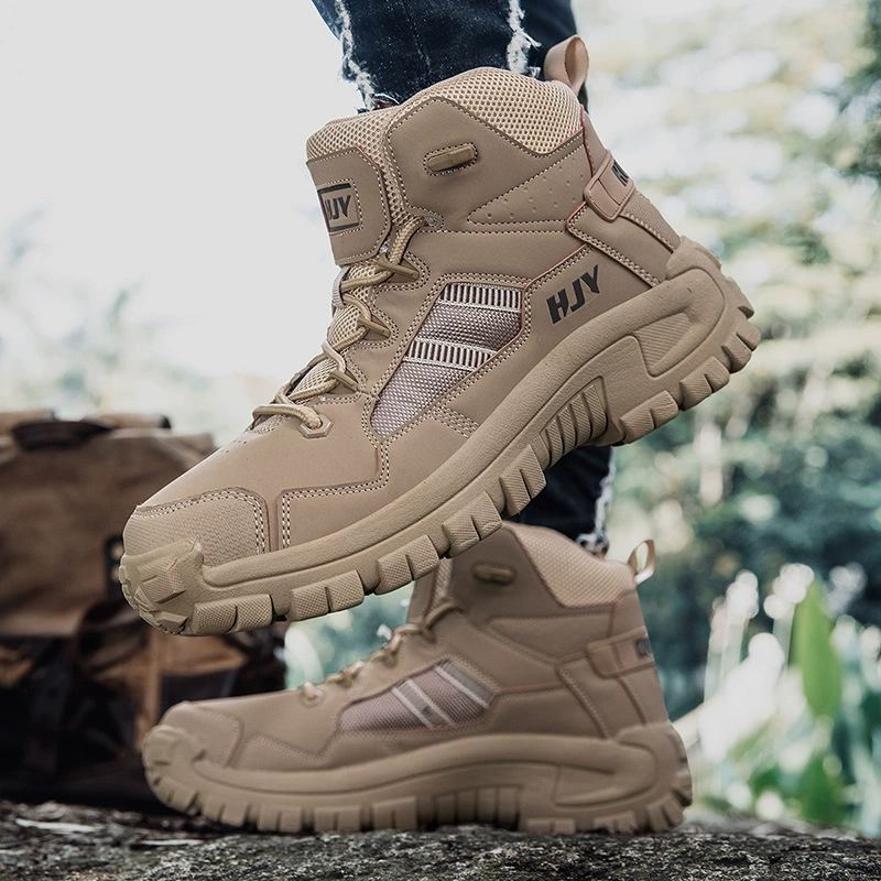 (⏰Limited Time Sale 70% OFF) Men's Anti-slip Anti-puncture Anti-smash Waterproof Comfort Orthopedic Arch Support Wide Toe Ankle Support Combat Boots Work Boots