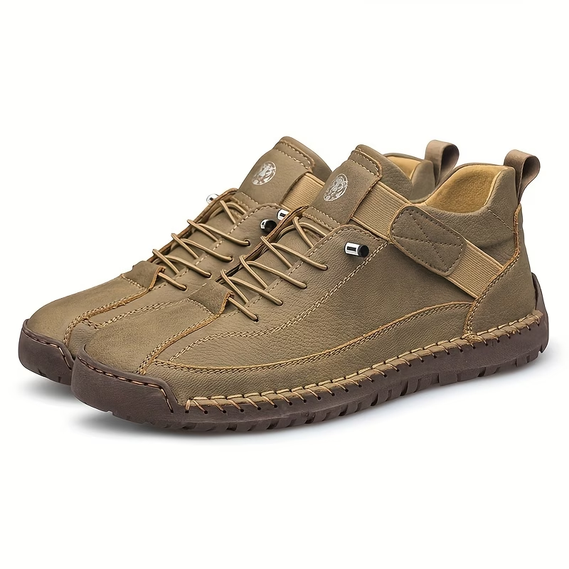 🔥Hot Sale Foot Orthotic High-Top Loafers | Handcrafted Rubber-Soled Soft Casual Shoes | Comfort Support for Men & Women