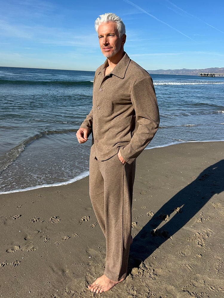 Ensemble veste et pantalon décontracté chic