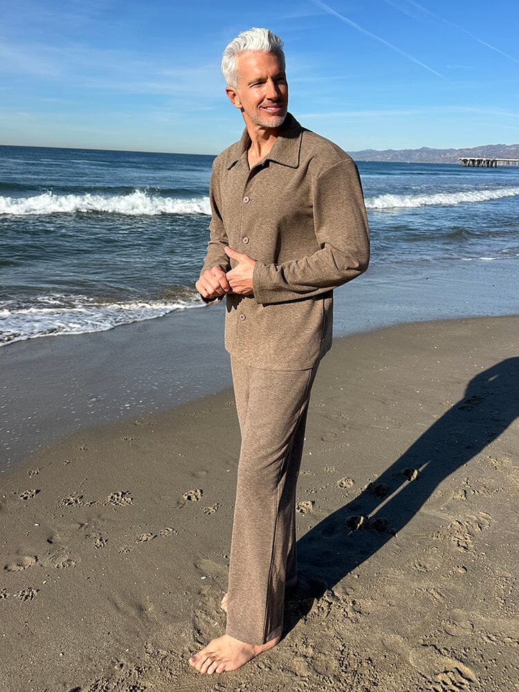 Ensemble veste et pantalon décontracté chic