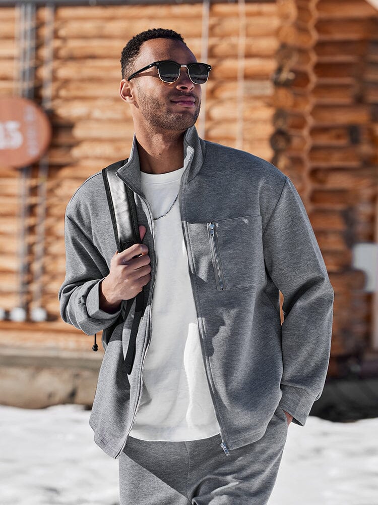 Ensemble veste de sport coupe classique