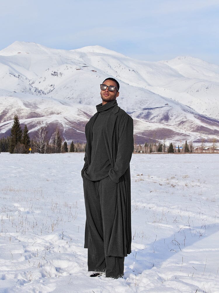 Ensemble 3 pièces décontracté, doux et simple